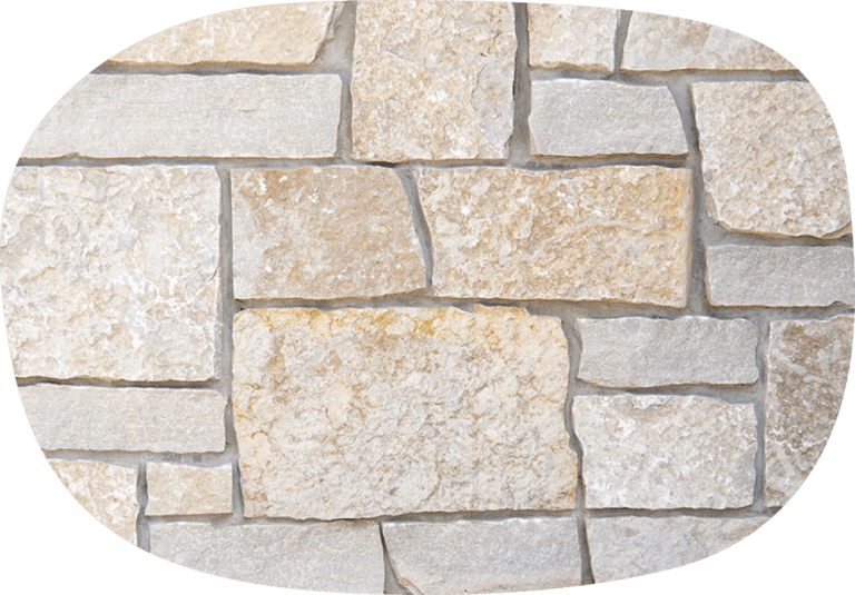 Hiawatha Castle Michigan natural thin stone veneer swatch